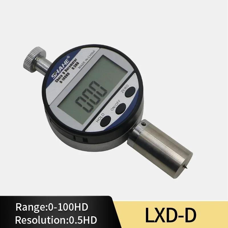 Durometru digital Shore ACD, tester de duritate digital 0-100, pentru plastic, piele, cauciuc, multi-rășină