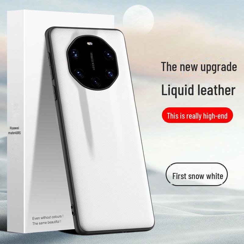 

Защитный чехол Liquid Leather Anti Fall для Huawei Mate40RS Huawei Mate40RS Large Hole