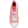 Converse Chuck Taylor All Star Easy-On High PS Iridescent Kids Sneakers Pink Lawn-Flamingo White A03584F