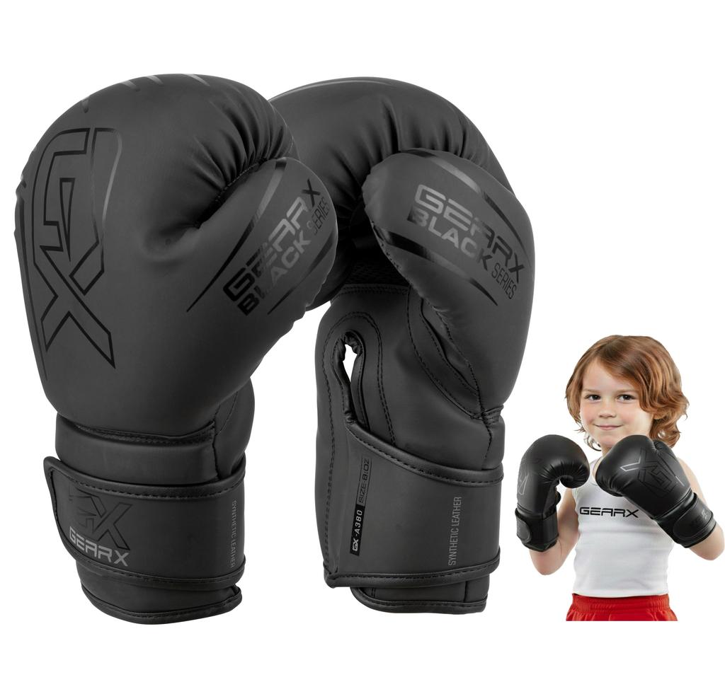 Kinder Boxhandschuhe Sparring Maya Leder Pro Gel Sandsack Fitnessstudio Training Kampf MMA Muay Thai Kickboxen