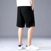 Lce Silk Shorts Men's Thin Sports Cropped Pants Loose Straight Leg Cool Breathable Fashion Trend Casual