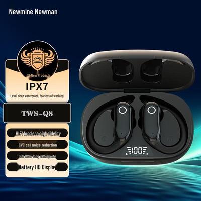 Newman TWS-Q8 True Wireless Ear-Hook Sport Headphones
