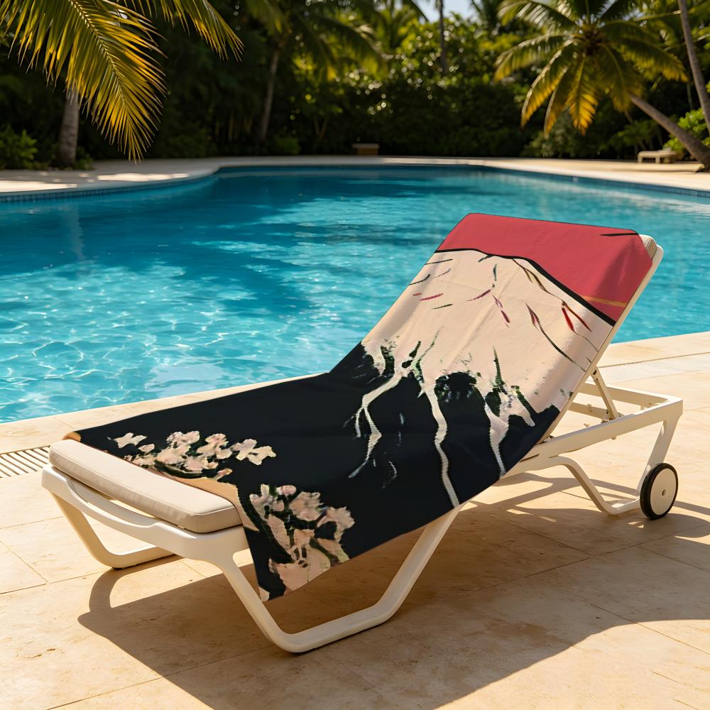 Scenery M-Mount F-Fuji Towel Beach Blanket Towel For Travel Gym Shower Luxury Lightweight Camping Pool Hot