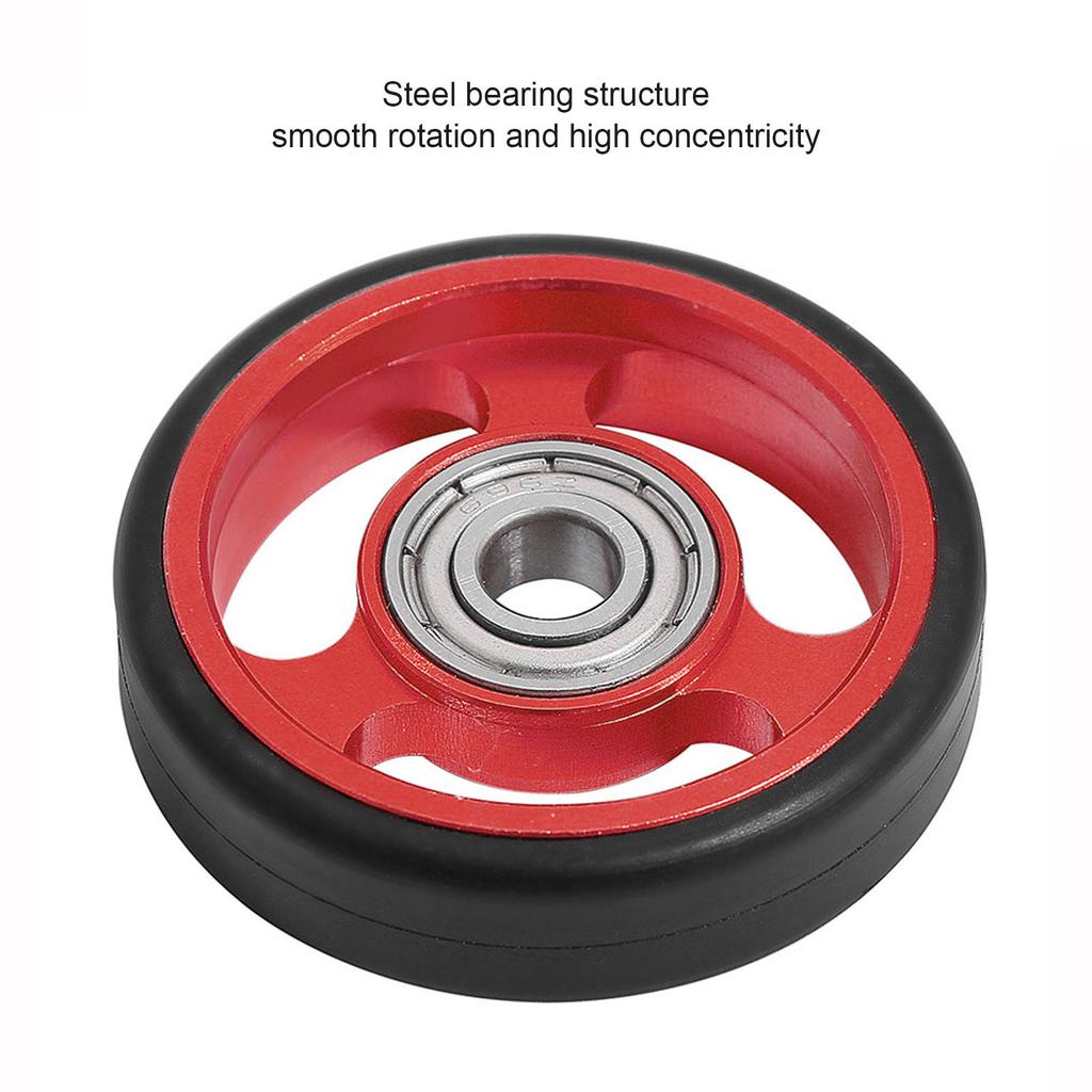 Mudguard Easywheel Mudguard Rollers Wheels Double Wheel for for Folding Bike for
