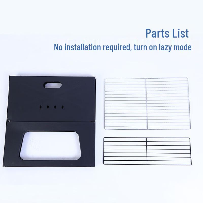 Portable X-Fold Outdoor Barbecue Grill