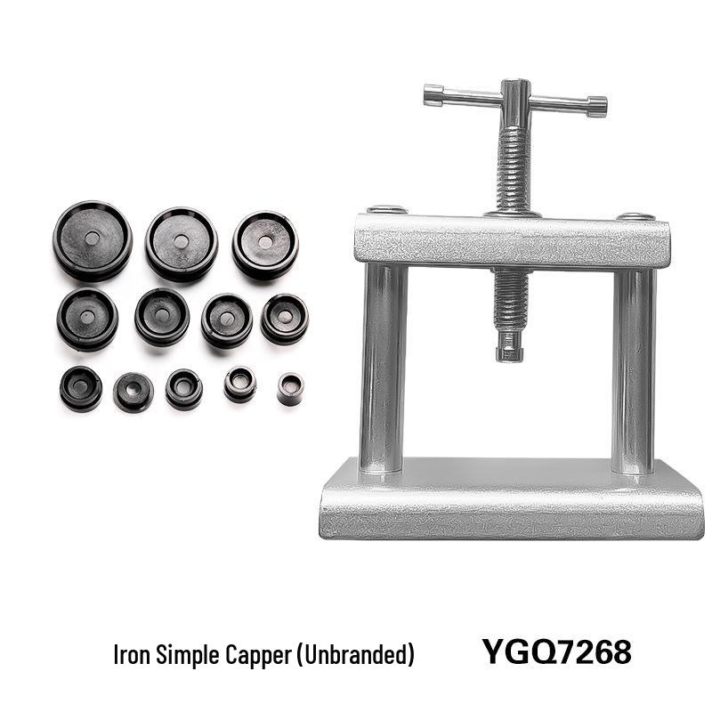 

Набор инструментов для ремонта часов: Настольный пресс, съемник задней крышки с винтовым приводом и замена батареи