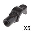 5x22mm Handlebar Motorcycle 8mm Rearview Mirror Mount Bracket Clamp Adapter B