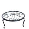 Mi Ling Wrought Iron S-Shaped Plant Stand