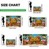 2D Flat Backdrop1pc Tropical Birthday Scene Backdrop Banner Polyester Wall Decor For Living Room Bedroom Office Outdoor Decor Holiday Gift