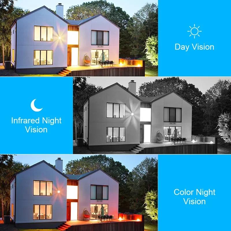 4MP 2K IP Camera Speed Dome Auto Tracking PTZ Camera Smart Home Outdoor Wireless WIFI Camera Surveillance Monitor PIX-LINK A8-20