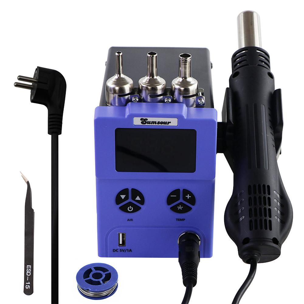 Rework Soldering Desoldering Station 868D 700W Hot Air Solder Heat Gun 220V / 110V For SMD SMT Welding Repair Tools