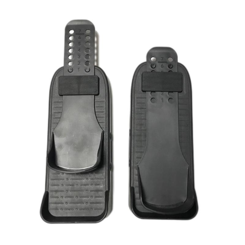 1pair Rowing Machine Foot Pedals Row Fitness Equipment Exercise Bikes Footplates for Cardiovascular Healths