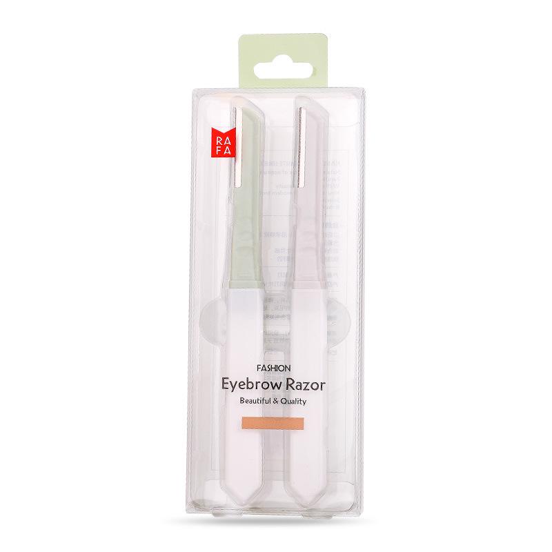 

Набор из 2 микро-бритв для бровей Lafa: Острые лезвия из нержавеющей стали с портативным хранилищем - Модель LS-19146