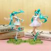 Hatsune Miku Figures Anime Peripheral Two-dimensional Beautiful Girl Model Case Ornaments Girls Gifts Home Decorations