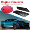 Accessory New False Air Outlet Exterior Universal Hood Air Outlet False Design Retrofit Kit Car Exterior Performance Look