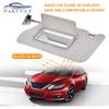 Nakuuly Left Driver Side Sun Visor Gray With Light, Without Sunroof Compatible With Nissan Altima 2013 2014 2015 2016 2017 2018 Replaces #