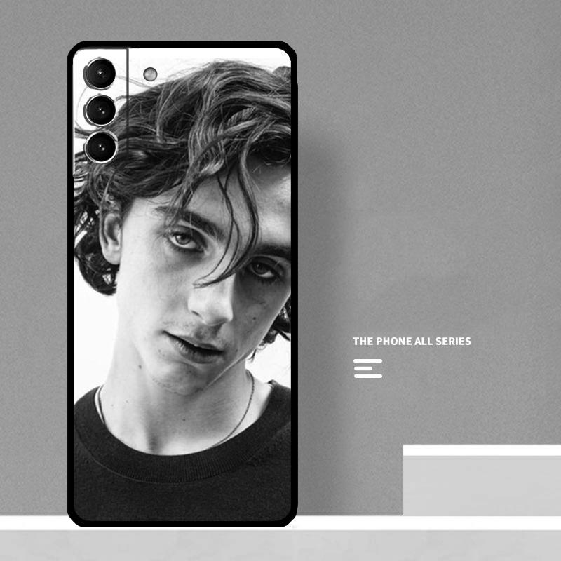Timothee Chalamet Actor Phone Case For Samsung Galaxy S26 S23 Ultra S20 S21 S22 S24 S25 Plus S10 S25 FE Cover Coque