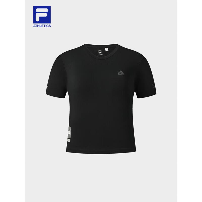 

FILA Women s Slim Fit Knit Short Sleeve T-Shirt M