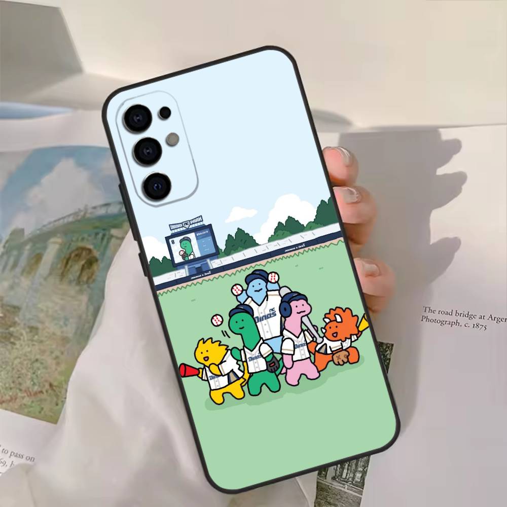 Lovely J-Joguman Studios Phone Case For Samsung S26,25,24,23,22,21,20,30,Ultra,Plus,Fe,Lite Black Shell