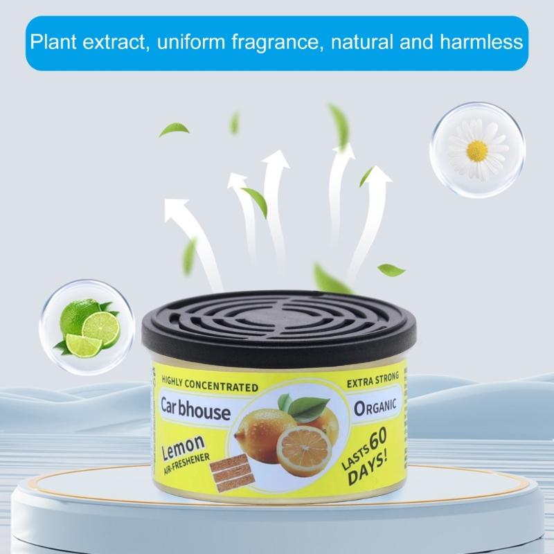 Essences Vehicle Air Freshener Aluminum Canned Business Commutes Essential Auto Freshener Cans Suitable for Everyday Use
