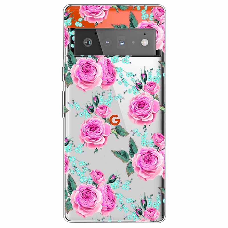 Clear Case For Google Pixel 7 Pro Cover Pixel7 5G Transparent Edge Soft Silicone Coque Funda for Google Pixel 7 5G 2022 Capa 6A Pixel 7 Pro