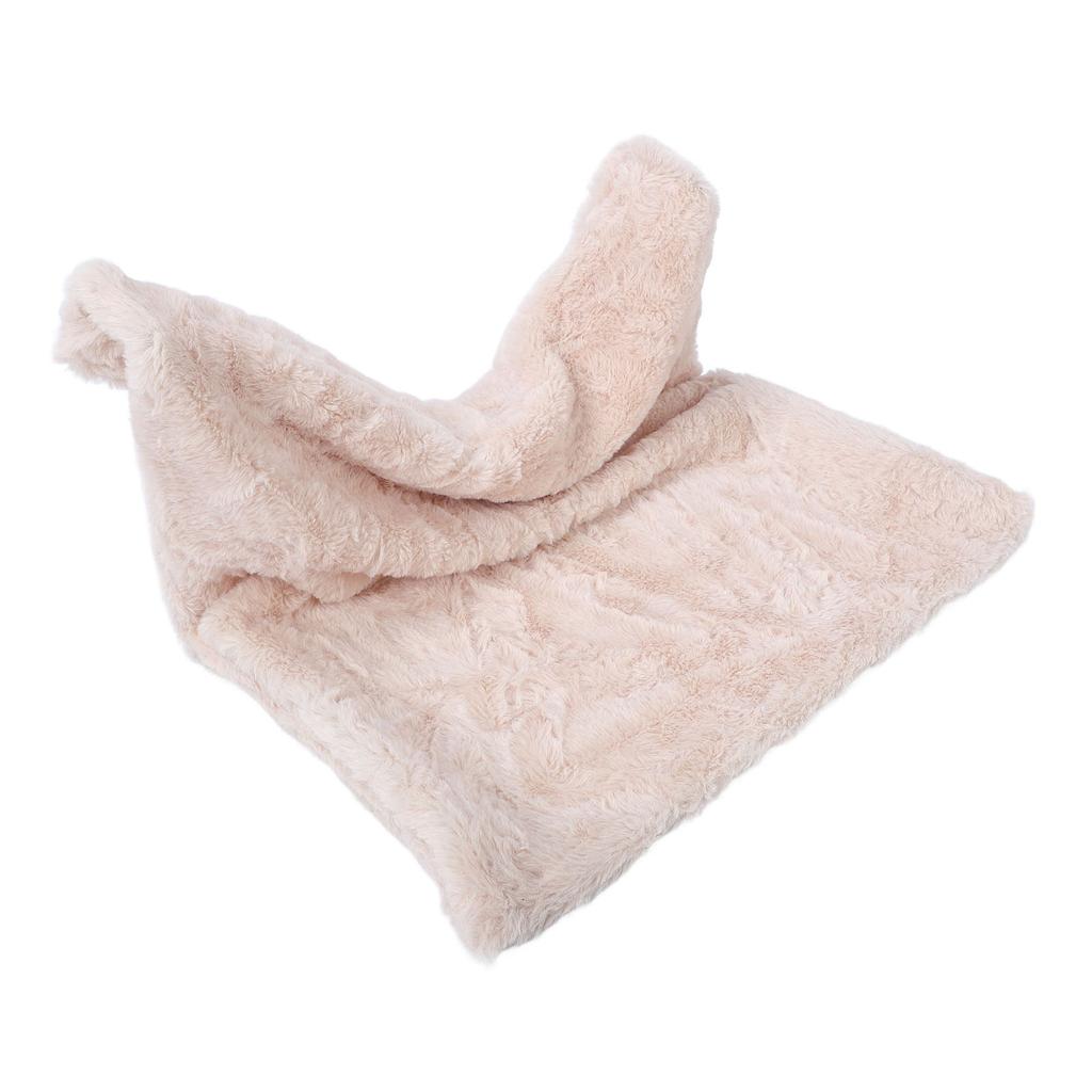 L Shaped Cat Hanging Bed Comfortable Warm Plush Metal Frame Multifunctional Cat Hammock Cushion for Home