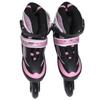 Inline Skates Pink M Roller Blades Adjustable PU Mesh Stable Slide Roller Skates for Girl Boy Teen