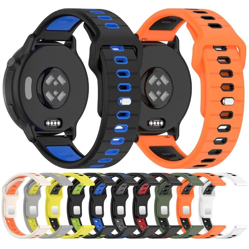 20mm Silicone Watch Band Quick Release Watch Straps Belt for Bounce/ 5/Active 5/ Trend Smartwatches