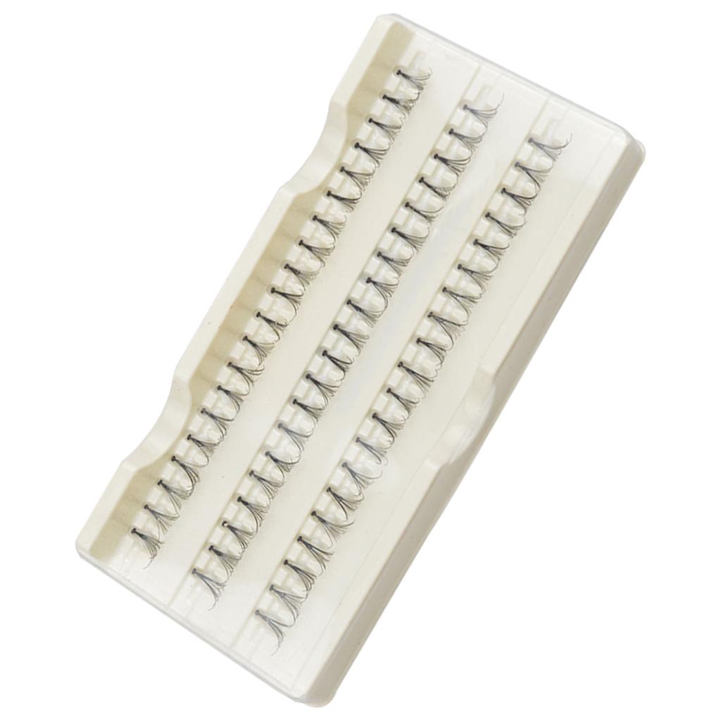1 Box Falsche Wimpern Set Pflanz-Graft-Kit Einzeln 60 Büschel Kunstfaser Wimpernwerkzeug