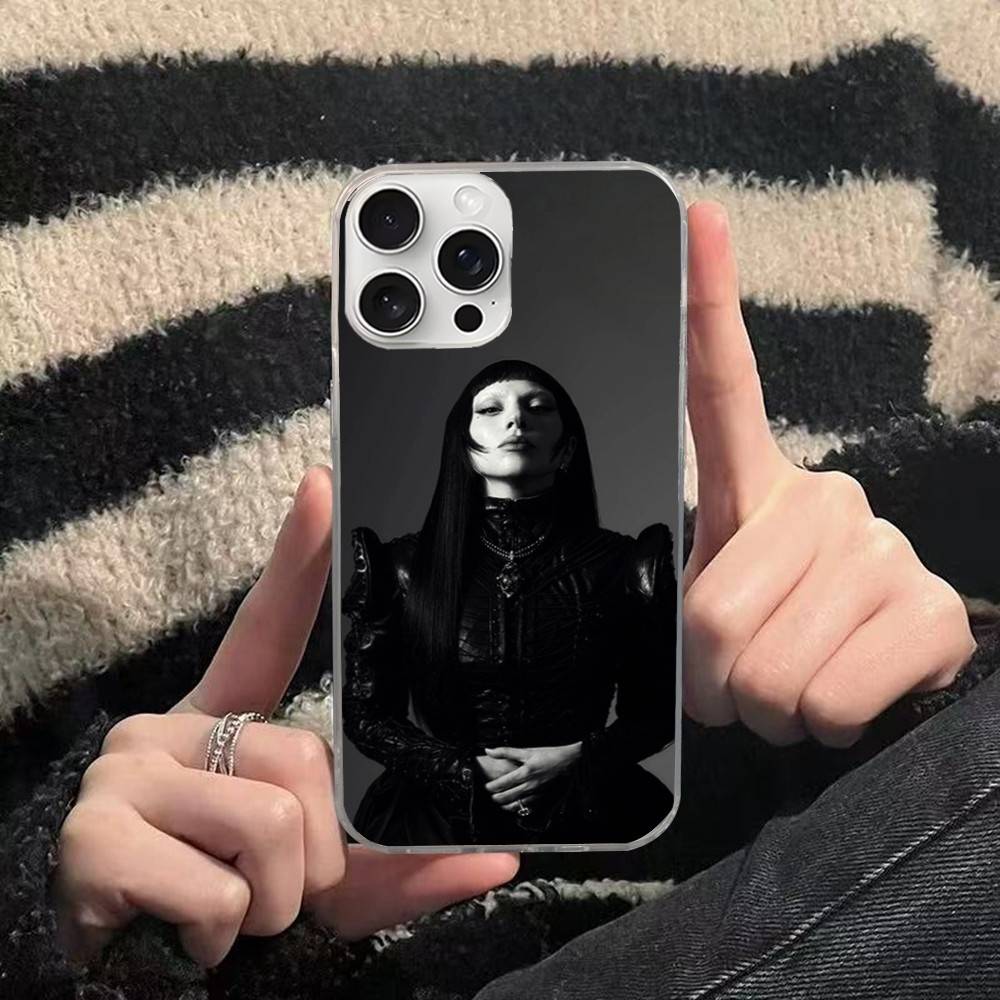 Singer L-Lady Gaga Mayhem Phone Case For iPhone 17 16 15 14 13 12 11 Plus Pro Max Satin Colorful Glossy Surface