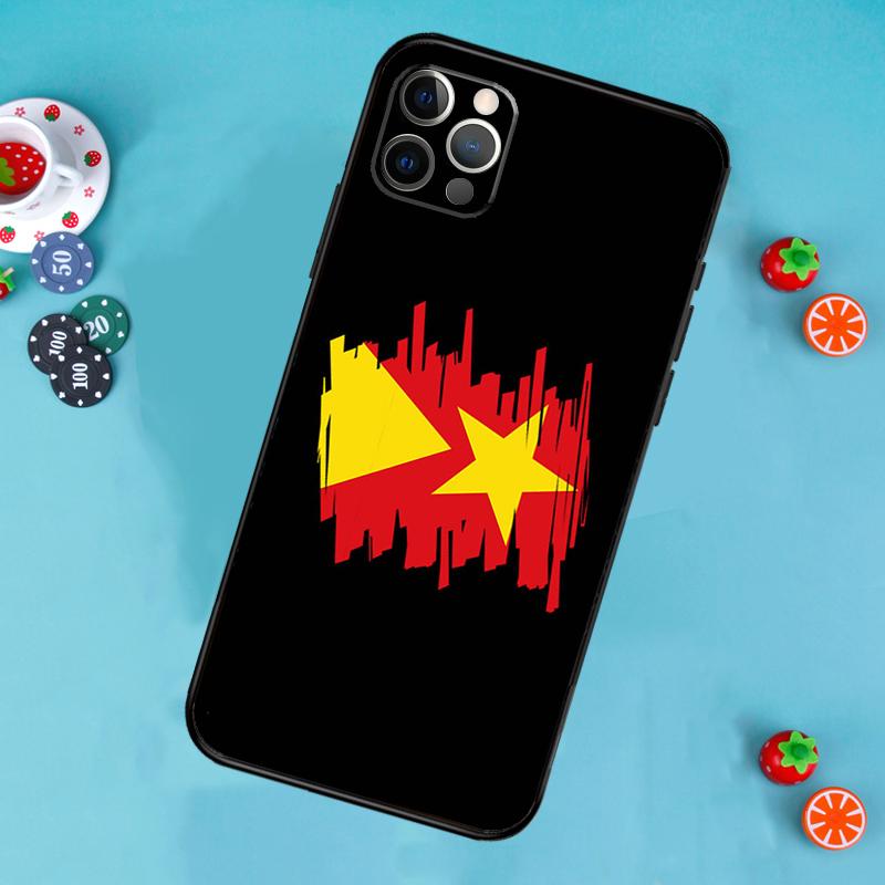 Tigray Flag Theme Phone Case For iPhone 17 Air 16 15 14 13 11 12 Pro Max 13 12 mini 15 16 Plus 16e Cover Funda