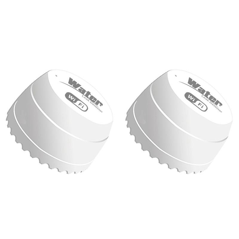 A58Z 2X Wifi Crow Smart Water Detector Leak Sensor Alarm Leak Detector 40DB Flood Alarm Overflow Safety