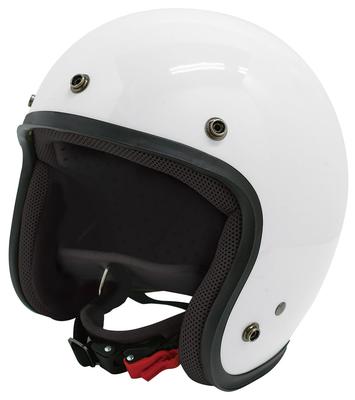 SUNUP Motorcycle Jet Size L White SY-001 JET-D (Jet D) Helmet, Type, (59-60cm),