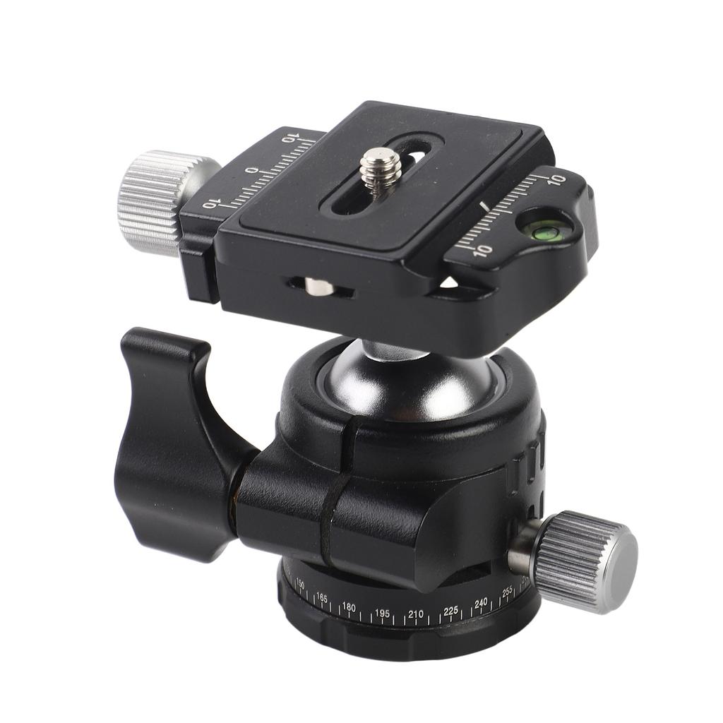 Tripod Head Mount 25mm Diameter 360 Degree Panorama Rotation Head