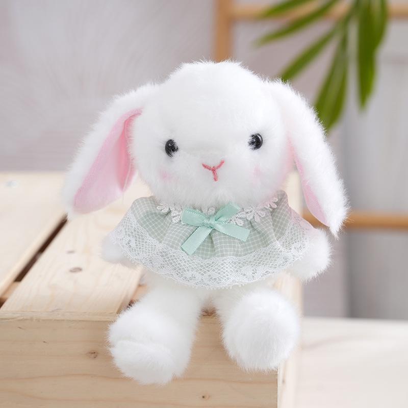 Pastoral Little Rabbit Plush Toy - Cute Gift for Girlfriend Companion