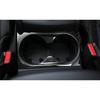Car Accessories Fit for Mazda CX-5 CX5 2017-2022 2023 2024 2025 Interior Front Water Drink Cup Holders Cover Trim Bezel (Brushed Black Style)