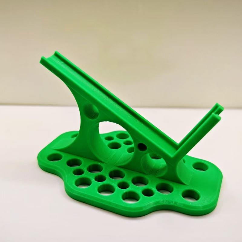 1pc Side-Lying Phone Holder for Bed - Anti-Drop Ergonomic Design,Heavy-Duty PP - Binge-Watching Gift for Women, Prevents Numb