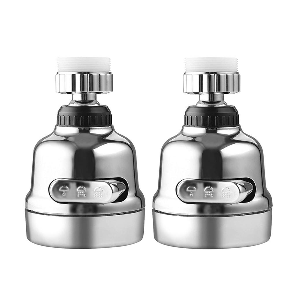 

Sagit Rotatable Faucet Sprayer Head Tap Booster Shower Water Saving 2Pcs