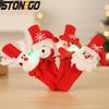 Glow Christmas Bracelet Light Up Circle Wristband Elk Design Holiday Party Decoration Stylish Wrist Accessories