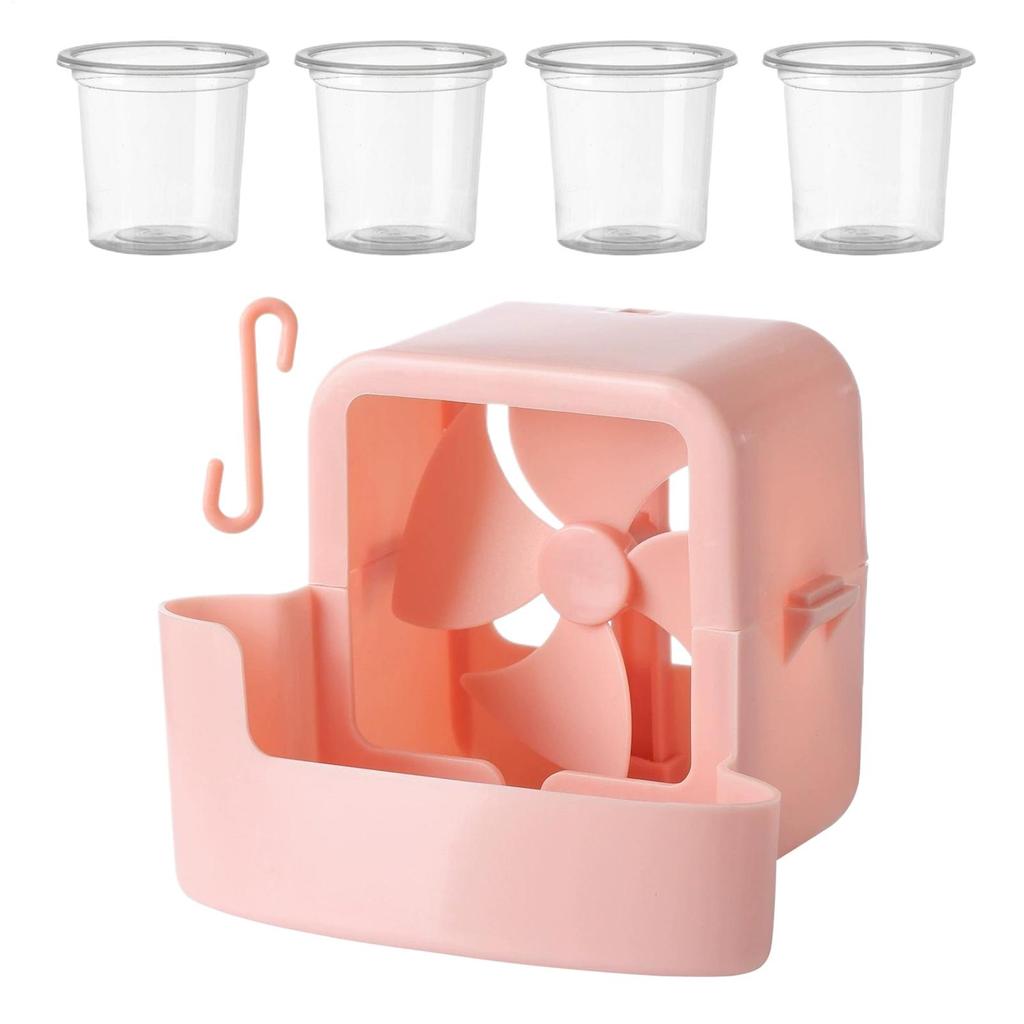 Portable Fan Mist Cooling Adapter Floor Fan Cooler Hangable Ice Box Attachment Accessories Cooler For Festival Terrace Alley