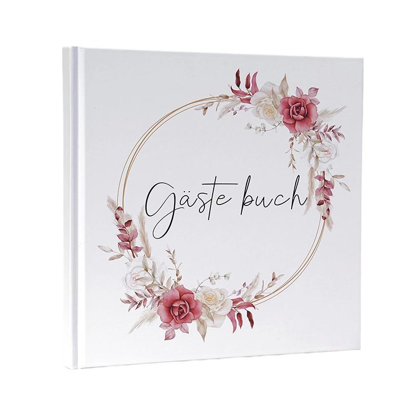 Wedding Guest Book Guest Sign In Book Guestbook For Reception, Engagement, Anniversary Keepsakes, Wedding Gifts