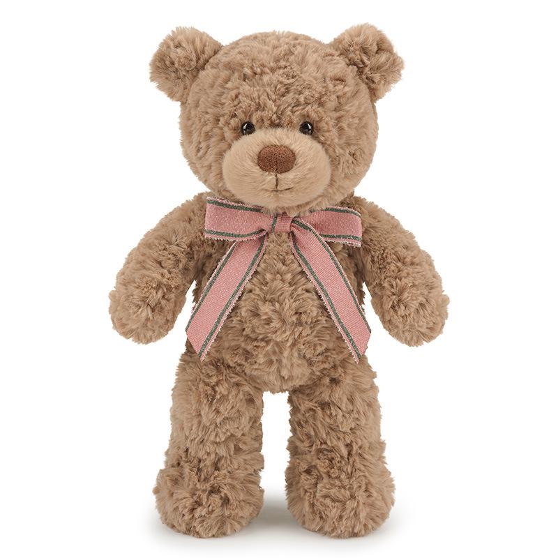 

Hugging Bear Rag Doll - Little Bear Peggy with Bow Tie, Cute Teddy Plush Toy, Gift for Girls 35 cm