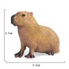 Capybara Toy Wildlife Model, Children Simulation Static Plastic Animal Figure Dolphin Toy
