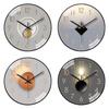 12-Inch Minimalist Light Luxury Wall Clock - Silent Decorative Clock for Home, Living Room or Bedroom