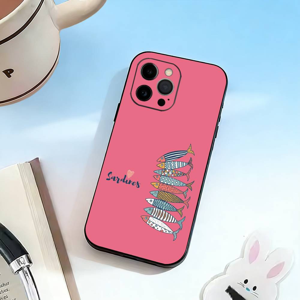 

Soft Silicone Black Cover Cat Phone Case Silicone Soft For IPhone 17 16 15 14 13 12 11 X XR Plus Pro Max Plus iPhone17promax