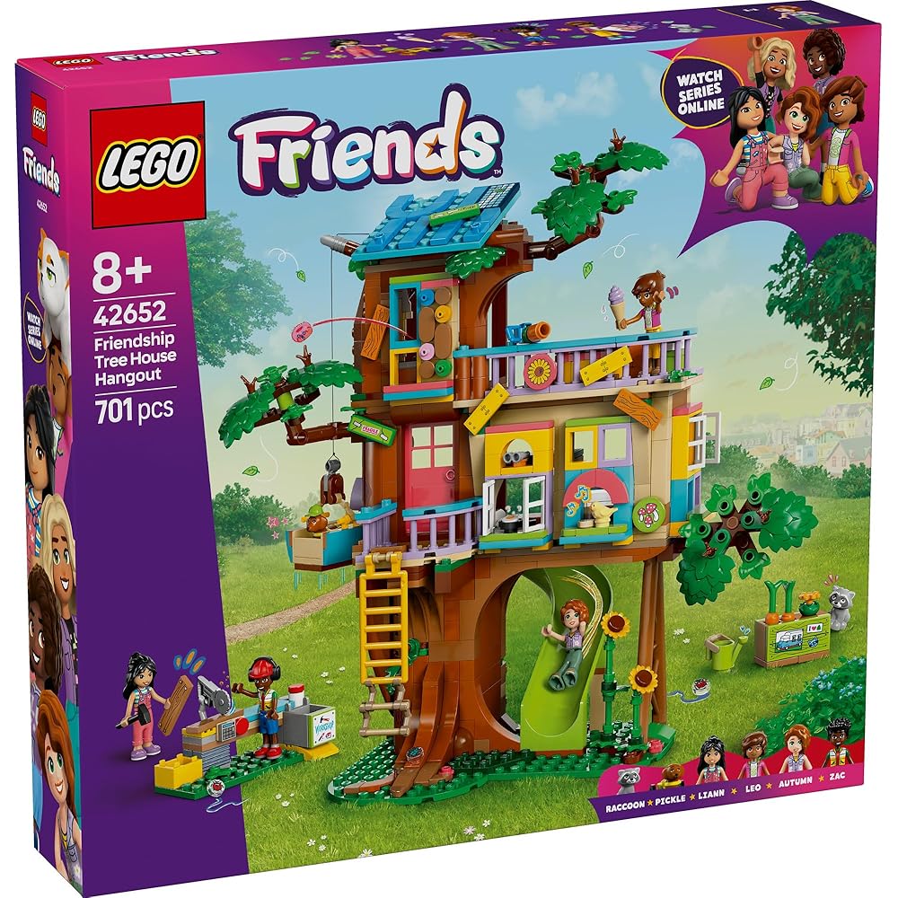 LEGO Friends Friendship Treehouse Building Set 42652 for Kids Age 8+ Creative Play Toy
