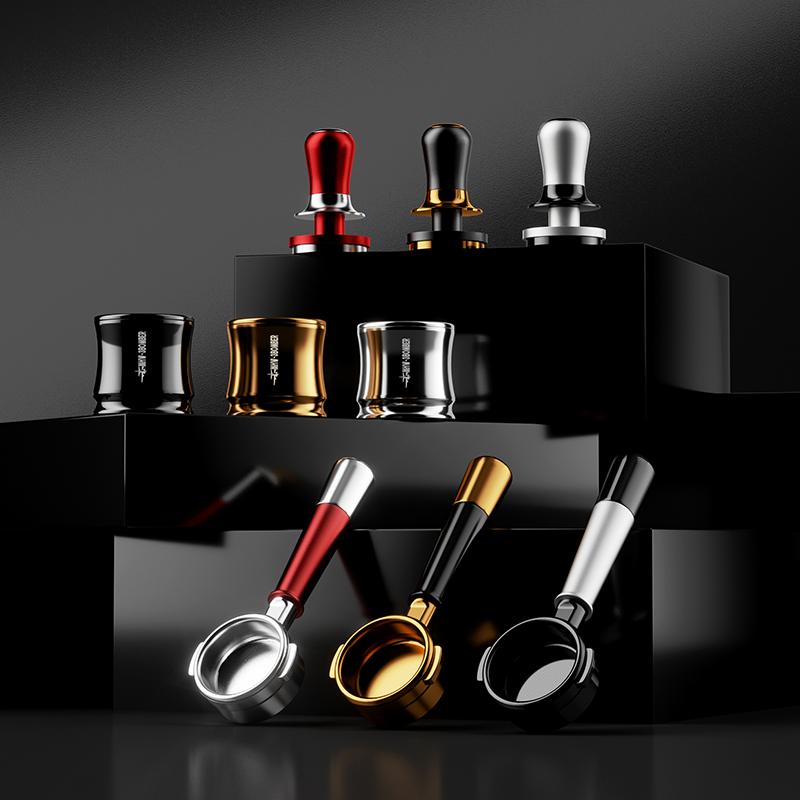 MHW-3BOMBER 58.35MM Coffee Tamper 30lb Constant Pressure Espresso Tamper Metal Coffee Leveler Professional Barista Accessories