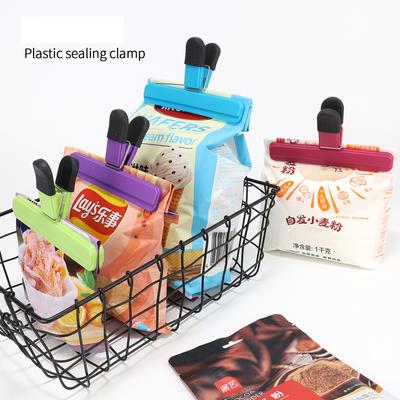 1 Stück große/kleine Plastiktüten-Verschlussklammer, tragbare Lebensmittelkonservierungs-Versiegelungsklammer, Snack-Beutel-Versiegelungsklammer, Teeverpackung, Kunststoffklammer