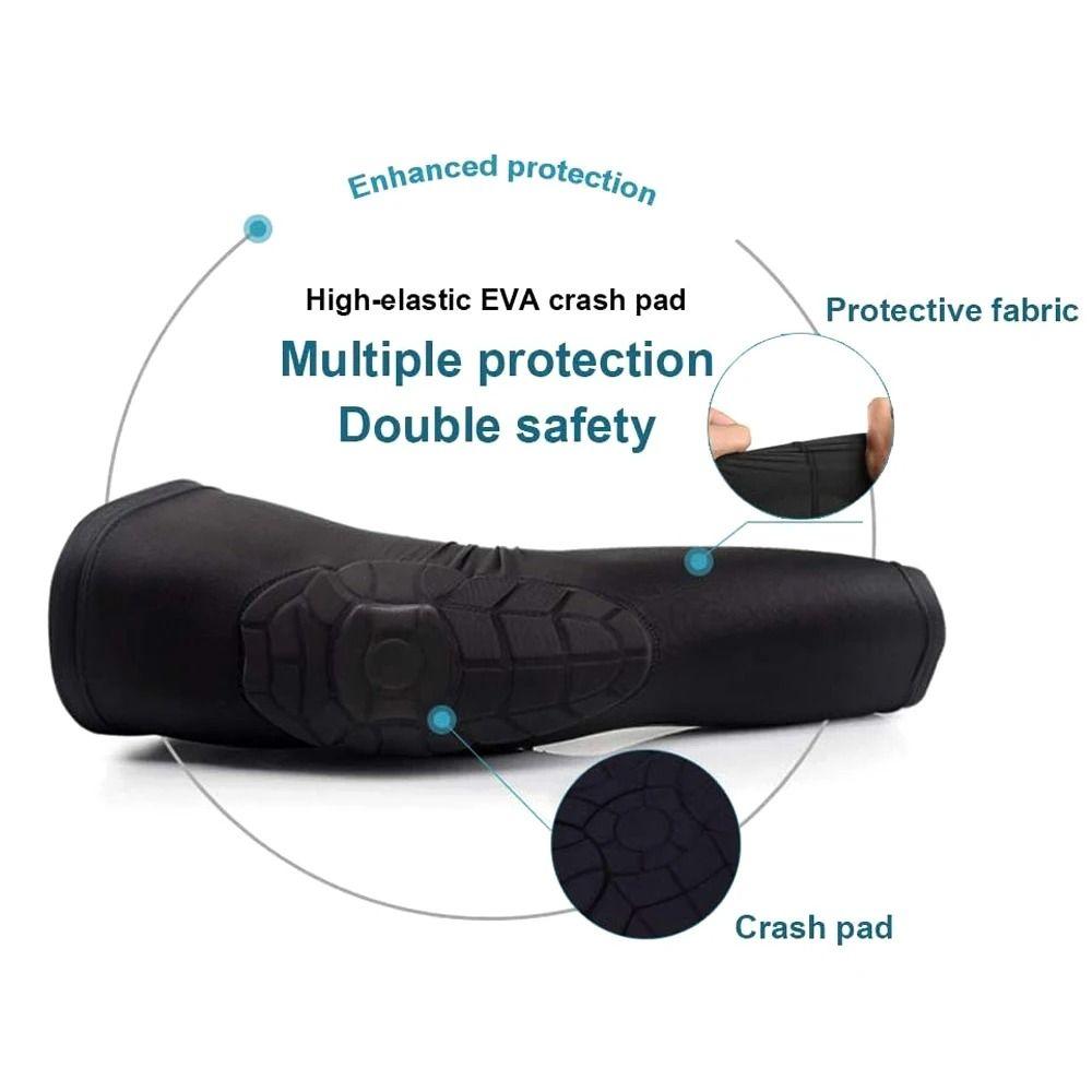 1pcs Anti-collision Elbow Protection Warm Thick Sponge Elbow Pads Guards Basketball Football Volleyball Honeycomb Compression