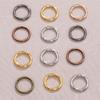 200pcs Open Circle Jump Rings Split Rings Pendant Connectors for Necklace Bracelet Jewelry Making DIY Accessories Wholesale